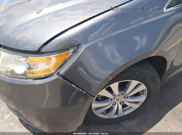5FNRL5H31HB022340 2017 HONDA ODYSSEY Gray 