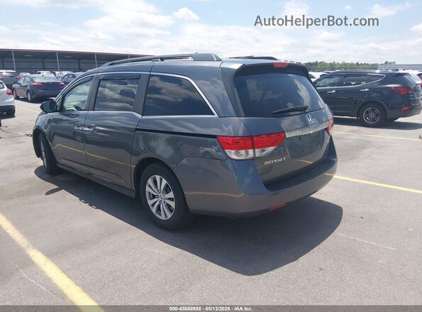 5FNRL5H31HB022340 2017 HONDA ODYSSEY Gray Trasero izquierdo