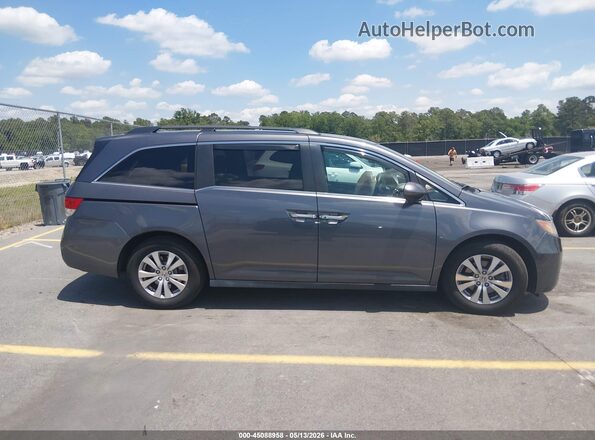 5FNRL5H31HB022340 2017 HONDA ODYSSEY Gray Vista interior de 360 grados