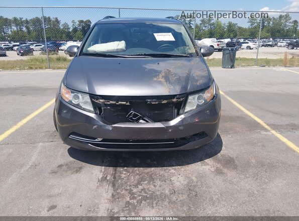 5FNRL5H31HB022340 2017 HONDA ODYSSEY Gray Vista frontal