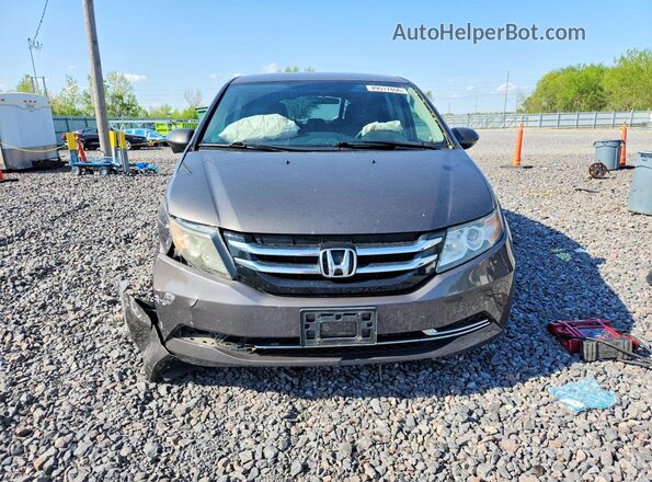 5FNRL5H32GB016464 2016 HONDA ODYSSEY Gray 