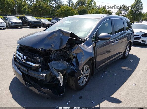 5FNRL5H32GB168986 2016 HONDA ODYSSEY Gray Front left