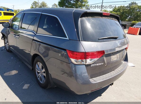 5FNRL5H32GB168986 2016 HONDA ODYSSEY Gray Rear left