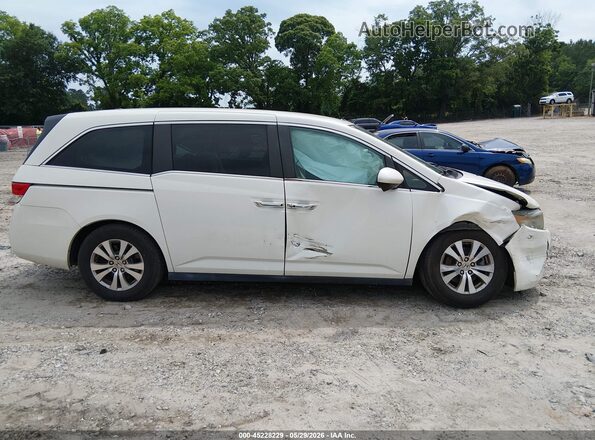 5FNRL5H36HB018171 2017 HONDA ODYSSEY White Widok wnętrza z tyłu