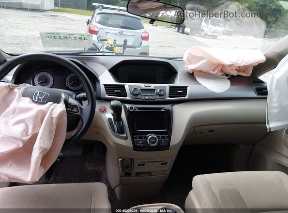 5FNRL5H36HB018171 2017 HONDA ODYSSEY White Widok wnętrza z przodu