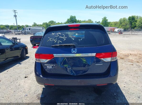 5FNRL5H37GB004522 2016 HONDA ODYSSEY Blue 