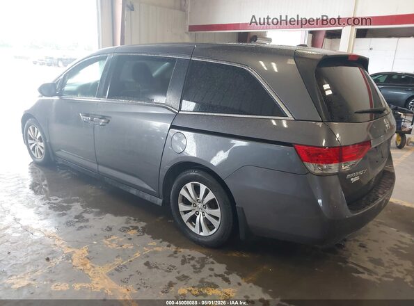 5FNRL5H37GB037522 2016 HONDA ODYSSEY Gray Задня ліва чверть