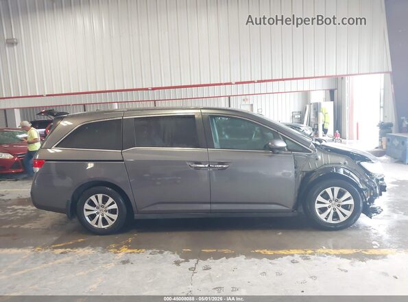 5FNRL5H37GB037522 2016 HONDA ODYSSEY Gray Вид задньої частини салону