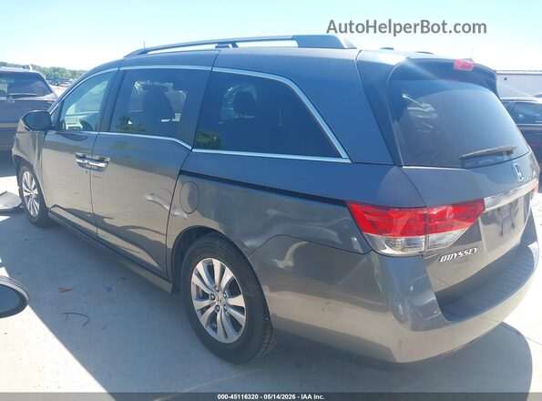 5FNRL5H39HB000473 2017 HONDA ODYSSEY Gray Հետևի ձախ