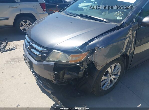 5FNRL5H39HB000473 2017 HONDA ODYSSEY Gray Դիմացի տեսք