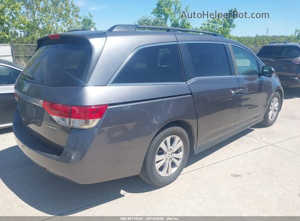 5FNRL5H39HB000473 2017 HONDA ODYSSEY Gray Հետևի աջ