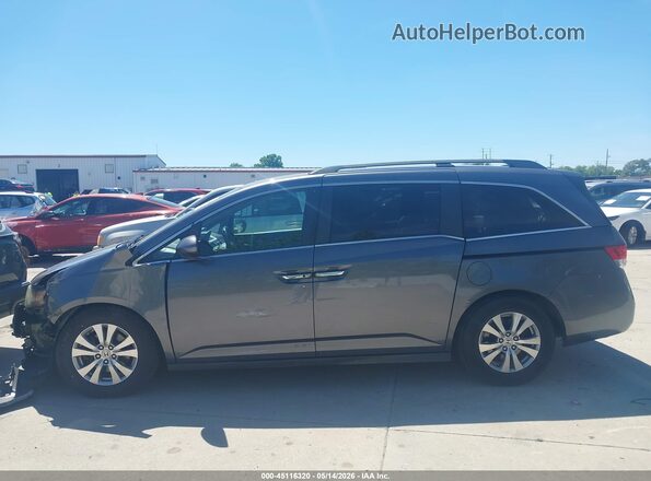 5FNRL5H39HB000473 2017 HONDA ODYSSEY Gray 