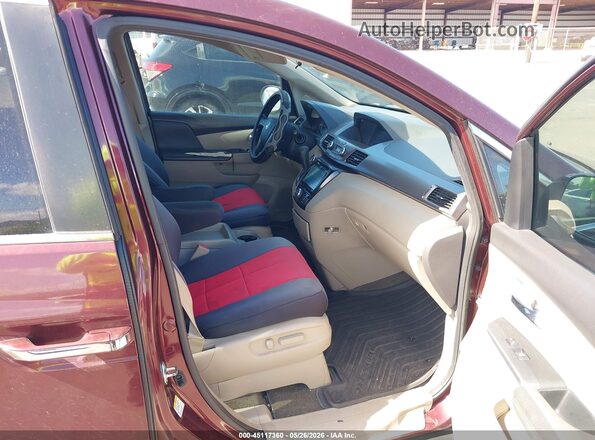 5FNRL5H4XHB017792 2017 HONDA ODYSSEY Burgundy Vista interior delantera
