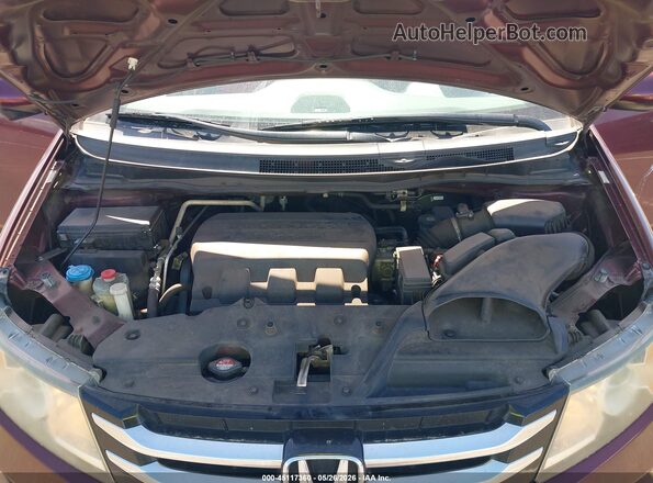 5FNRL5H4XHB017792 2017 HONDA ODYSSEY Burgundy Vista trasera
