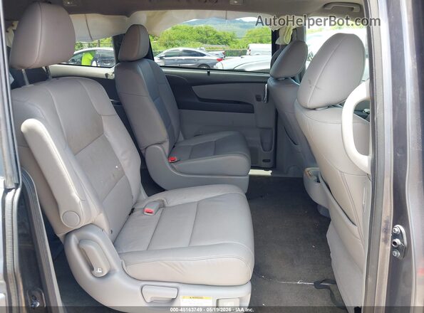 5FNRL5H60GB037128 2016 HONDA ODYSSEY Gray Вид наклейки з VIN-кодом