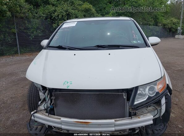 5FNRL5H61GB080635 2016 HONDA ODYSSEY Белый Вид задней части салона