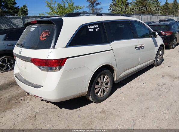 5FNRL5H63GB076716 2016 HONDA ODYSSEY White Trasero derecho