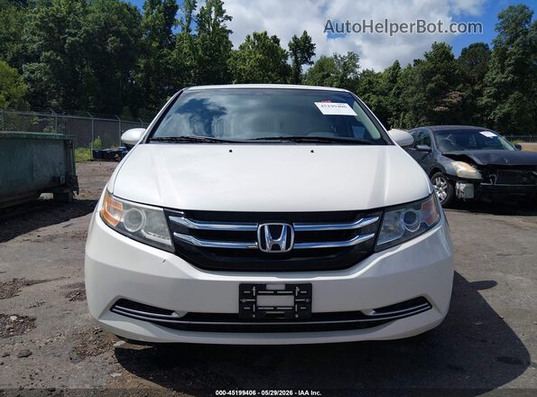 5FNRL5H63GB160521 2016 HONDA ODYSSEY White Widok zestawu wskaźników