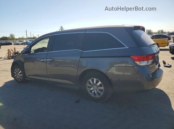 5FNRL5H63HB011477 2017 HONDA ODYSSEY Gray 