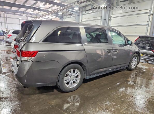 5FNRL5H64HB007132 2017 HONDA ODYSSEY Gray 