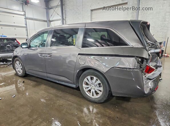 5FNRL5H64HB007132 2017 HONDA ODYSSEY Gray 