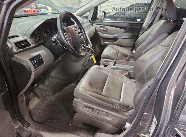 5FNRL5H64HB007132 2017 HONDA ODYSSEY Gray 