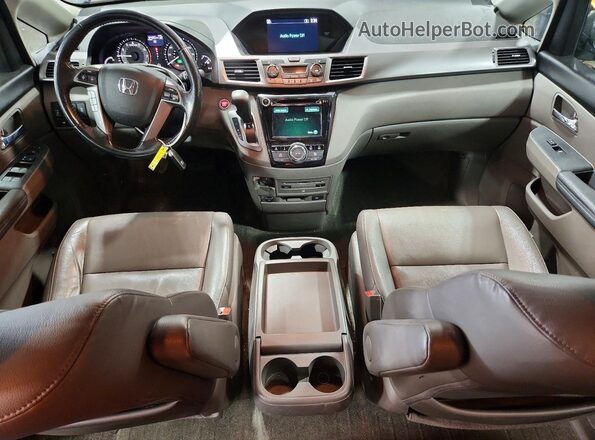 5FNRL5H64HB007132 2017 HONDA ODYSSEY Gray 