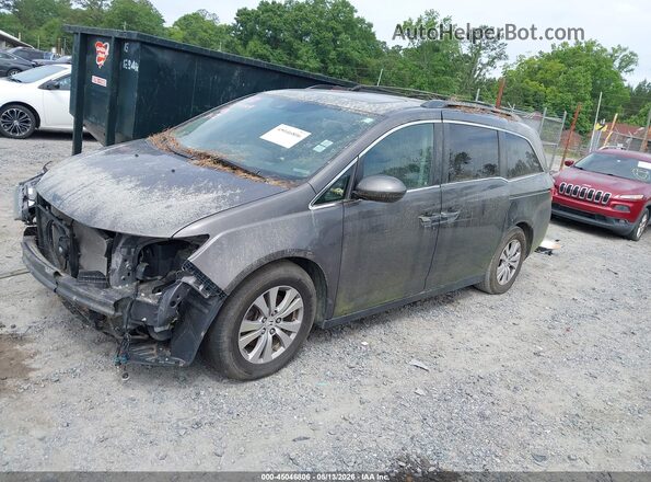 5FNRL5H65GB023449 2016 HONDA ODYSSEY Gray Przód lewy
