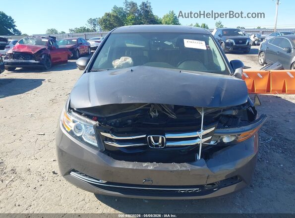 5FNRL5H65GB035598 2016 HONDA ODYSSEY Gray Вид щитка приладів