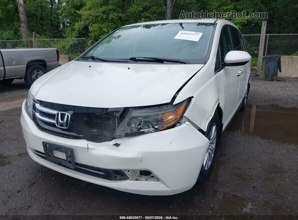 5FNRL5H65GB065474 2016 HONDA ODYSSEY White Դիմացի տեսք