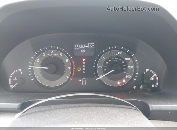 5FNRL5H65GB065474 2016 HONDA ODYSSEY White Հետևի նստատեղերի տեսք
