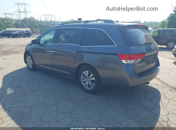 5FNRL5H65GB125348 2016 HONDA ODYSSEY Gray Rear left