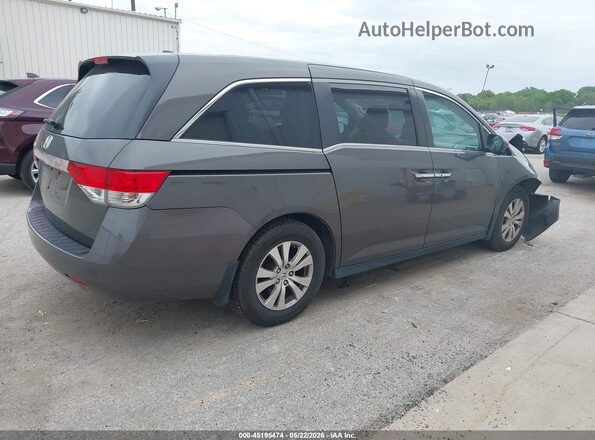 5FNRL5H66GB102449 2016 HONDA ODYSSEY Gray უკანა მარჯვენა