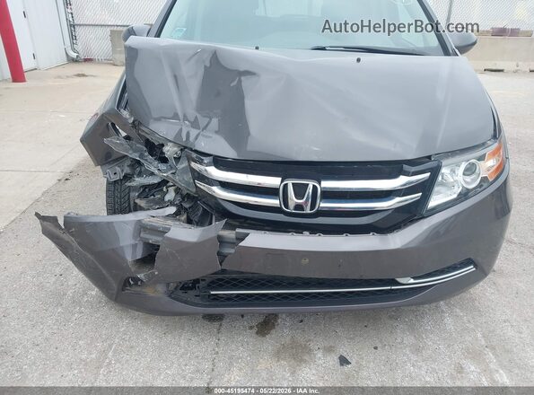 5FNRL5H66GB102449 2016 HONDA ODYSSEY Gray ხელსაწყოთა პანელის ხედი