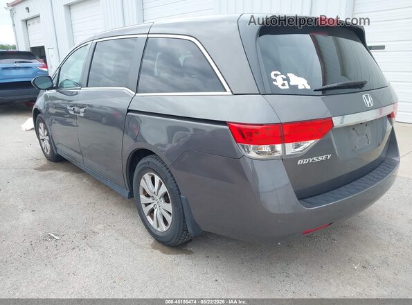 5FNRL5H66GB102449 2016 HONDA ODYSSEY Gray უკანა მარცხენა