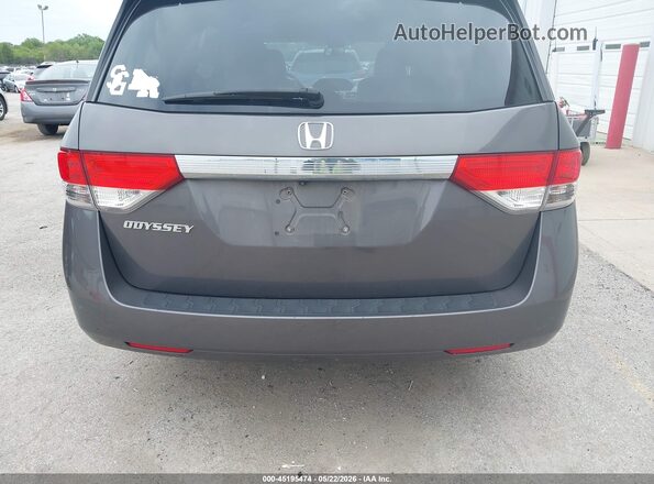 5FNRL5H66GB102449 2016 HONDA ODYSSEY Gray 
