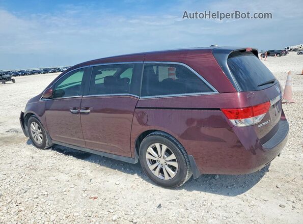 5FNRL5H66HB001722 2017 HONDA ODYSSEY Бордовый 