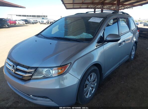 5FNRL5H66HB006967 2017 HONDA ODYSSEY Gray 