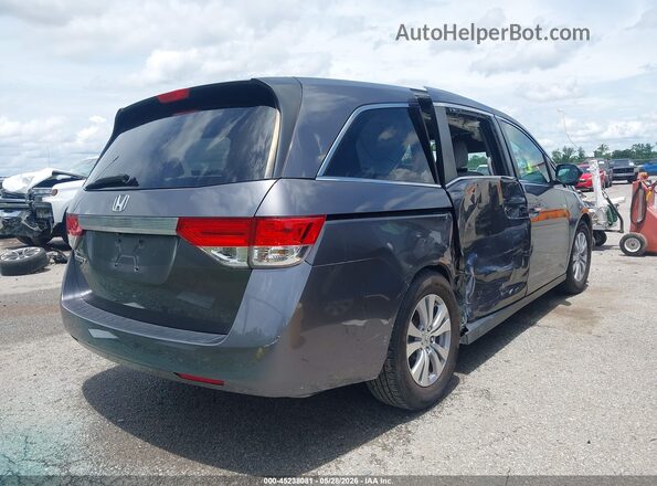 5FNRL5H67HB021476 2017 HONDA ODYSSEY Gray Rear right