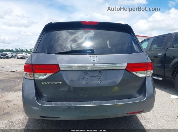 5FNRL5H67HB021476 2017 HONDA ODYSSEY Gray 