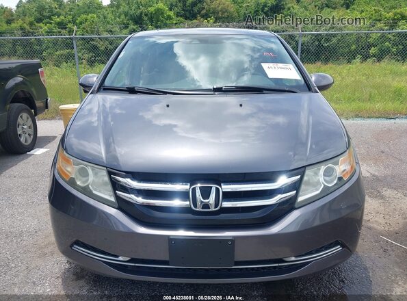 5FNRL5H67HB021476 2017 HONDA ODYSSEY Gray Instrument cluster view