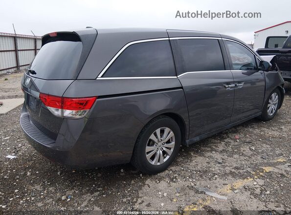 5FNRL5H68GB071978 2016 HONDA ODYSSEY Gray Trasero derecho