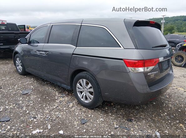 5FNRL5H68GB071978 2016 HONDA ODYSSEY Gray Trasero izquierdo