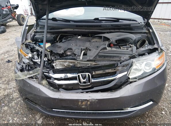 5FNRL5H68GB071978 2016 HONDA ODYSSEY Gray Vista frontal