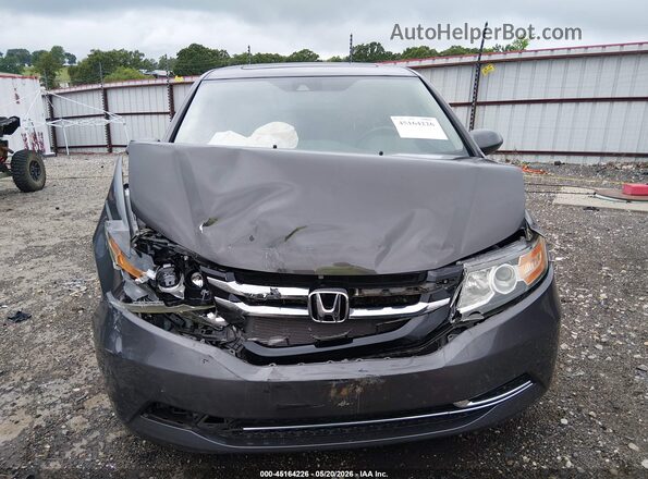 5FNRL5H68GB071978 2016 HONDA ODYSSEY Gray Vista del cuadro de instrumentos