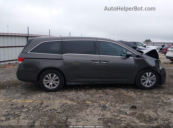 5FNRL5H68GB071978 2016 HONDA ODYSSEY Gray Vista interior trasera