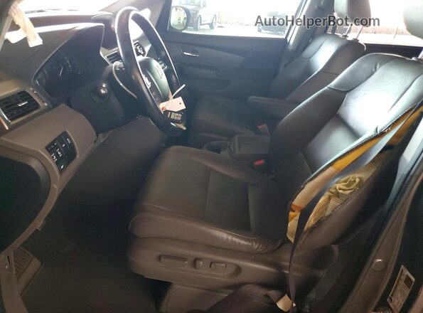 5FNRL5H68HB008817 2017 HONDA ODYSSEY Gray Vista interior delantera