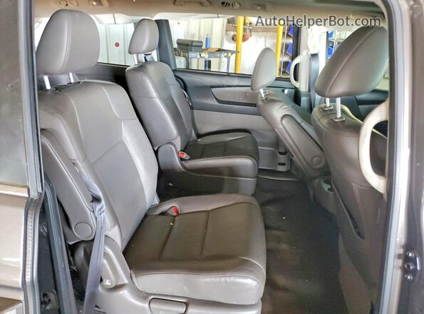 5FNRL5H68HB008817 2017 HONDA ODYSSEY Gray Vista interior trasera