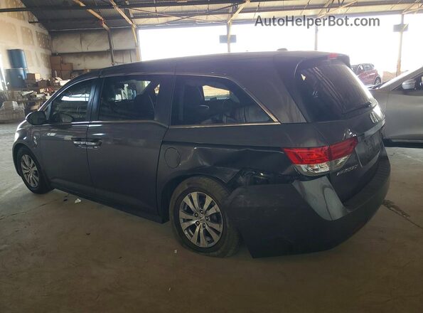 5FNRL5H68HB008817 2017 HONDA ODYSSEY Gray Trasero izquierdo