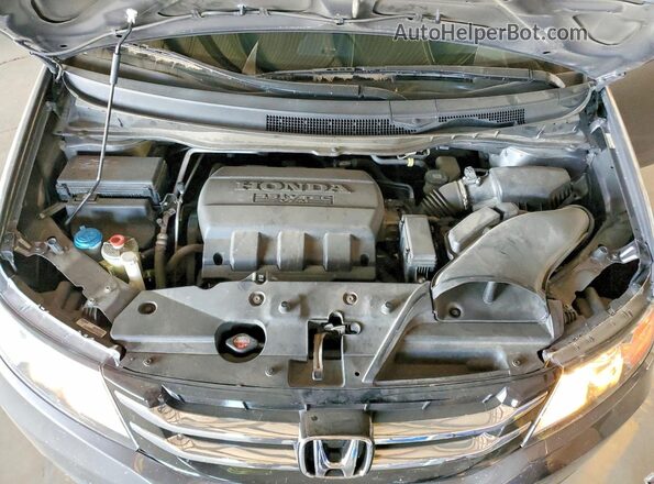 5FNRL5H68HB008817 2017 HONDA ODYSSEY Gray Vista del compartimento del motor